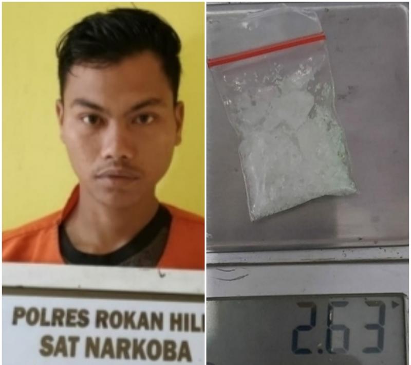 Hendak Antar Pesanan Sabu, Kurir Ditangkap Polisi Nyamar