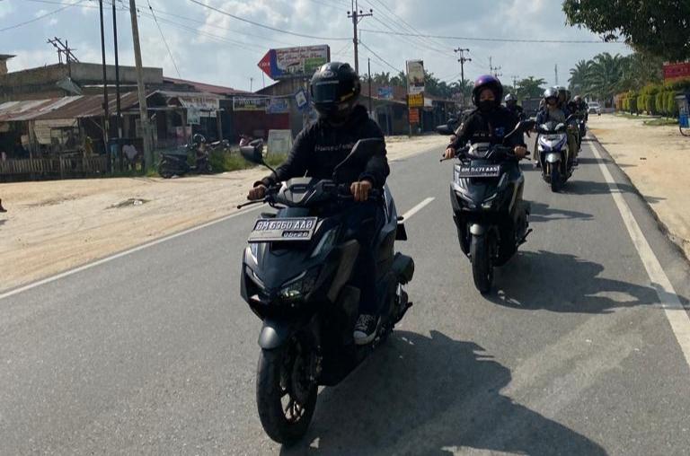 Keren, Honda Vario Club Rolling City Pakai All New Honda Vario 160