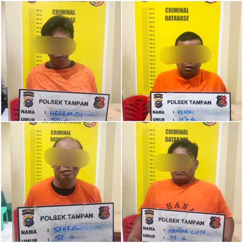 Kaget Ada Polisi, Warga Panam Buang Sabu ke Aspal