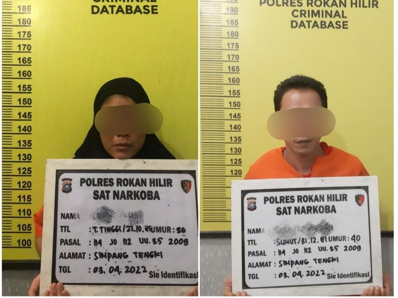 Kompak Jual Sabu Pasutri Ditangkap, ke Polisi Ngaku Titipan Teman
