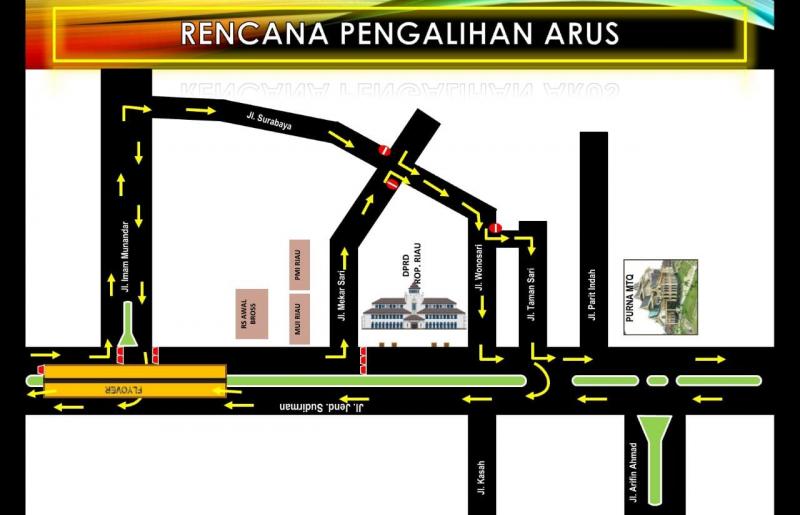 Unjuk Rasa Depan Gedung DPRD Riau, Satlantas Alihkan Arus