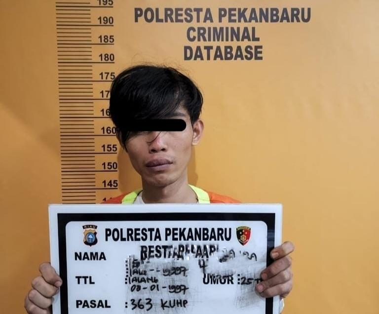 Satu Bulan Buron, Pelaku Bobol Rumah Diciduk di Hotel