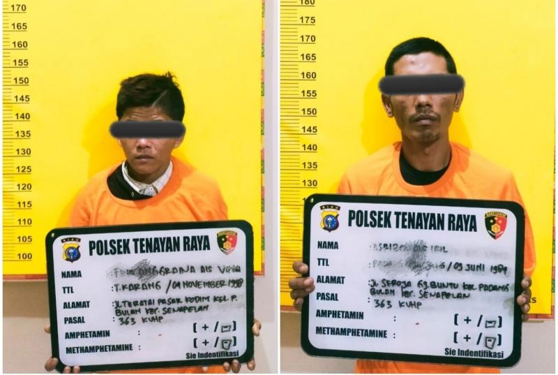 Bongkar Kios Ayam Potong, Pria dan Wanita Ini Ditangkap Polisi Patroli