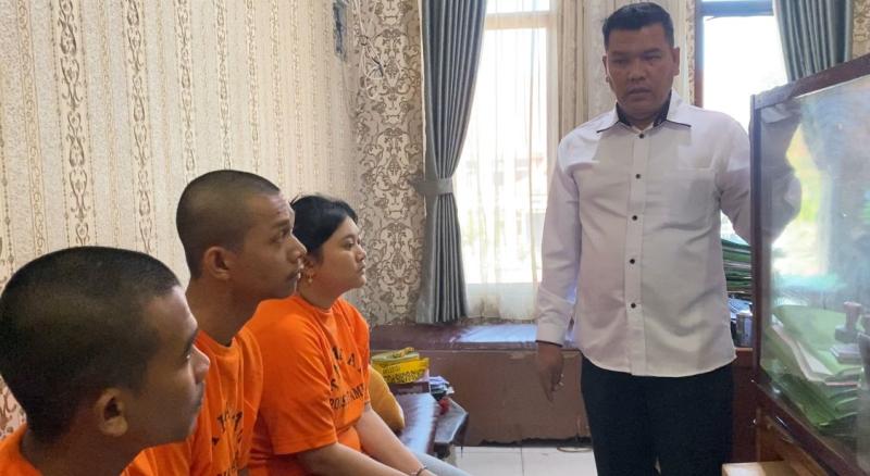 Tiga Pelaku Narkoba Ditangkap, 33 Butir Inek Merk Ferrari Disita