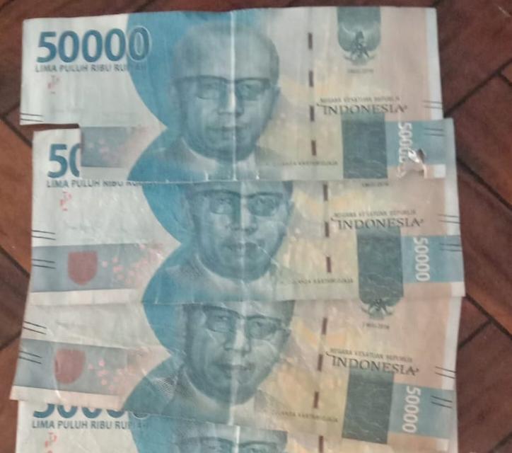 Waspada! Uang Palsu Marak Beredar di Pekanbaru