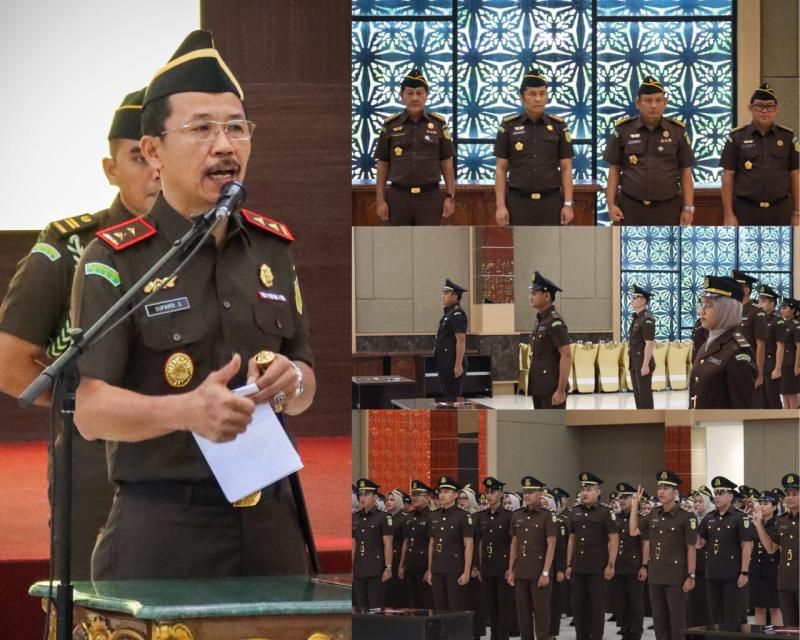 Lantik 110 PNS, Ini Pesan Kajati Riau