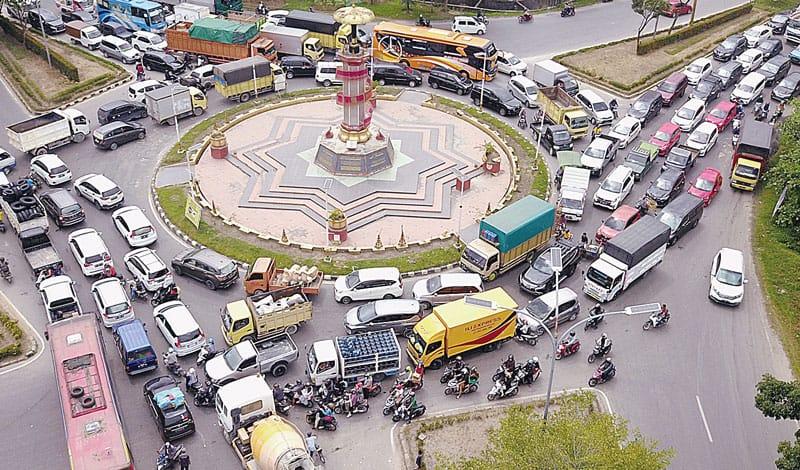Cegah Kemacetan, Simpang Tugu Songket Bakal Dipasang Traffic Light