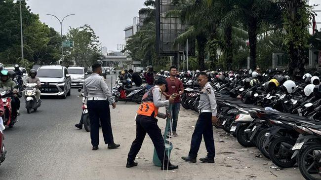 Dishub Tindaklanjuti Kasus Raibnya Motor di Parkiran Luar Mal SKA