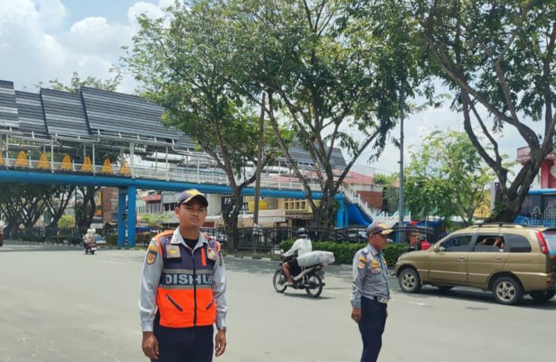 UPT Perparkiran Dishub Gencar Awasi Jukir Liar di Jalan Sudirman