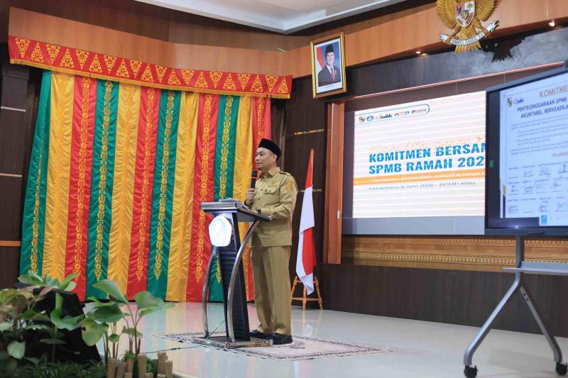SPMB 2026, Pemko Pekanbaru Tegas Tak Boleh Ada Calo dan Siswa Titipan