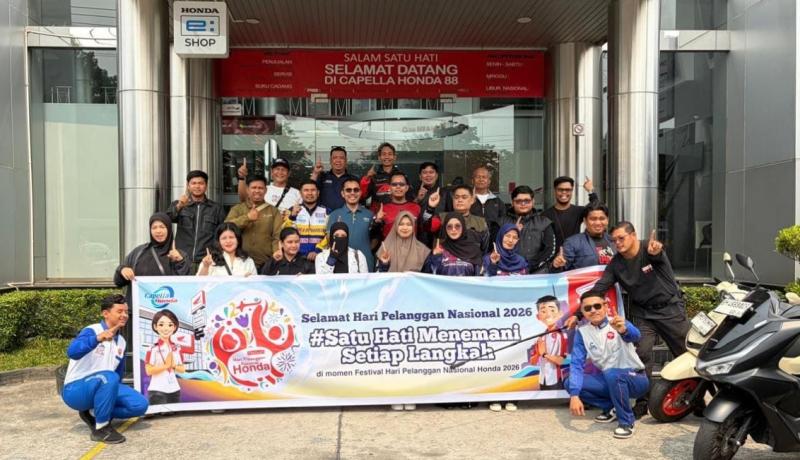 Capella Honda Riau Ajak Konsumen Setia Rolling City Bersama di Momen Hari Pelanggan