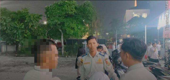 Nekat Pungut Parkir di Area Gratis, Jukir Liar Ditertibkan Petugas Dishub Pekanbaru