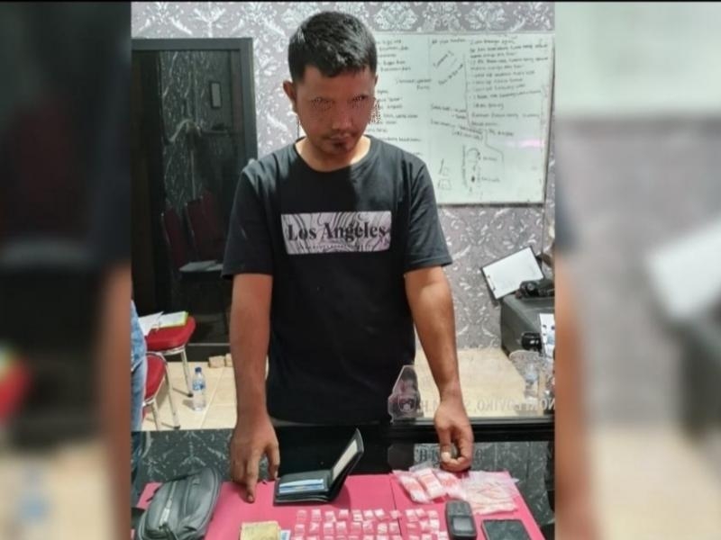 Pengedar di Bagan Sinembah Ditangkap, Polisi Sita 38 Paket Sabu Siap Edar