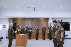 Kasubbagbin dan Kasi Intelijen Dilantik, Ini Pesan Kajari Pekanbaru