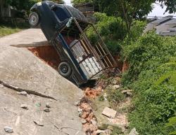Jalan Tuah Madani Amblas, Pemko segera Lakukan Perbaikan
